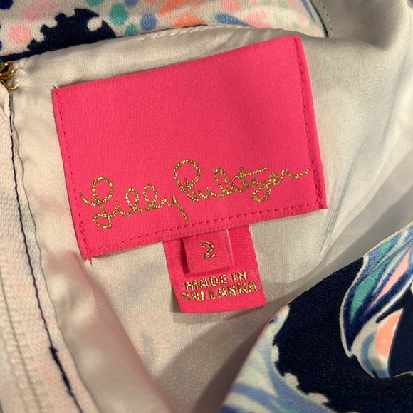 Lilly Pulitzer Donna Floral Romper Size 2 - Picture 7 of 8